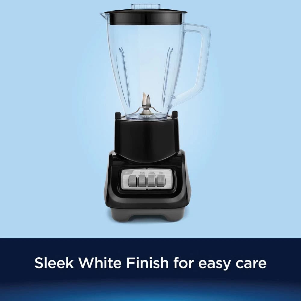 Oster Turbo 5-Speed Countertop Blender Black: Licuadora Oster Glass Jar - Image 6