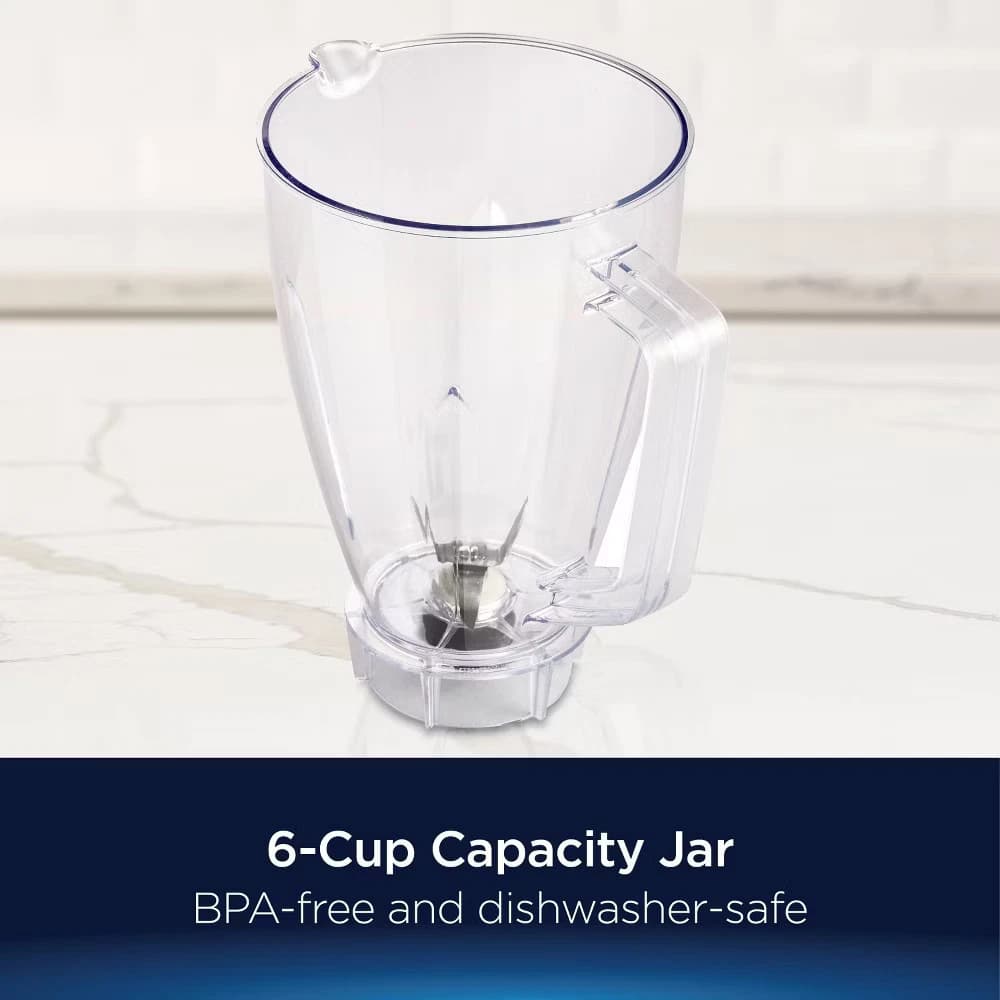 Oster Turbo 5-Speed Countertop Blender Black: Licuadora Oster Glass Jar - Image 5