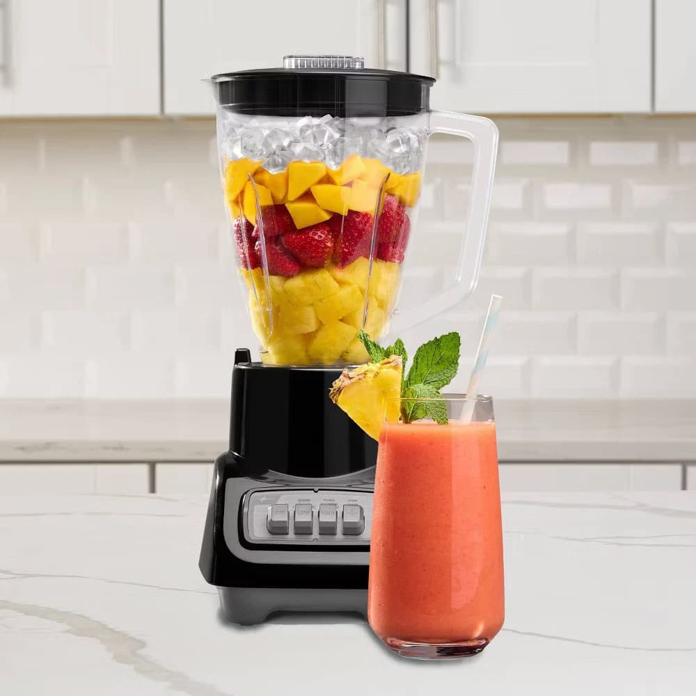 Oster Turbo 5-Speed Countertop Blender Black: Licuadora Oster Glass Jar - Image 7