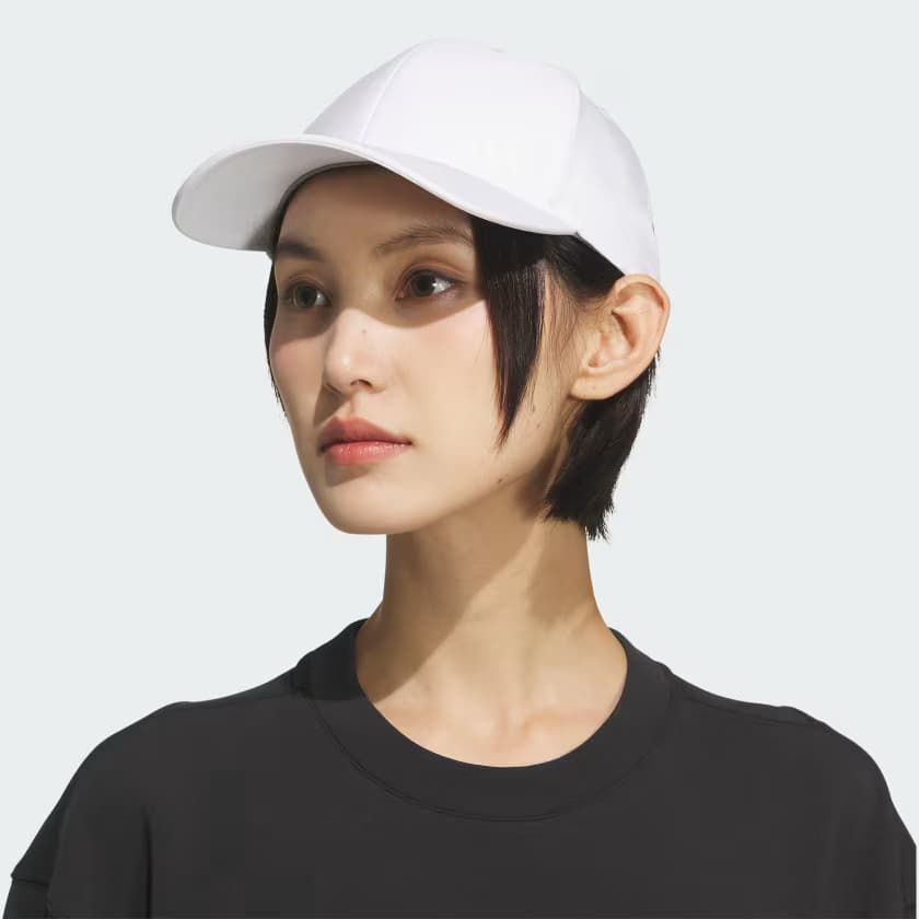 adidas Women's Women's Backless 3 Hat - White - Image 2