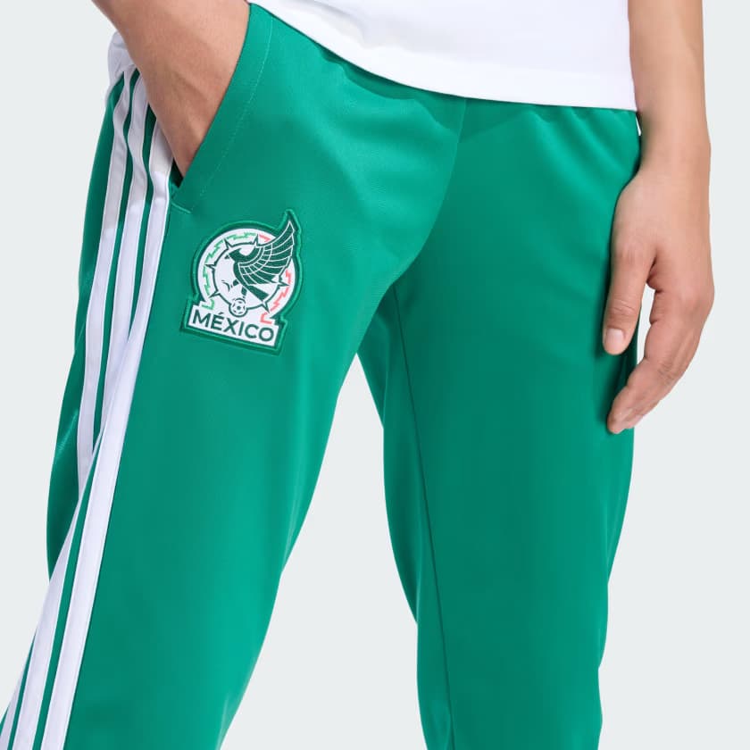 adidas Women's Mexico DNA Track Pants - Bold Green - Size XS - Image 5