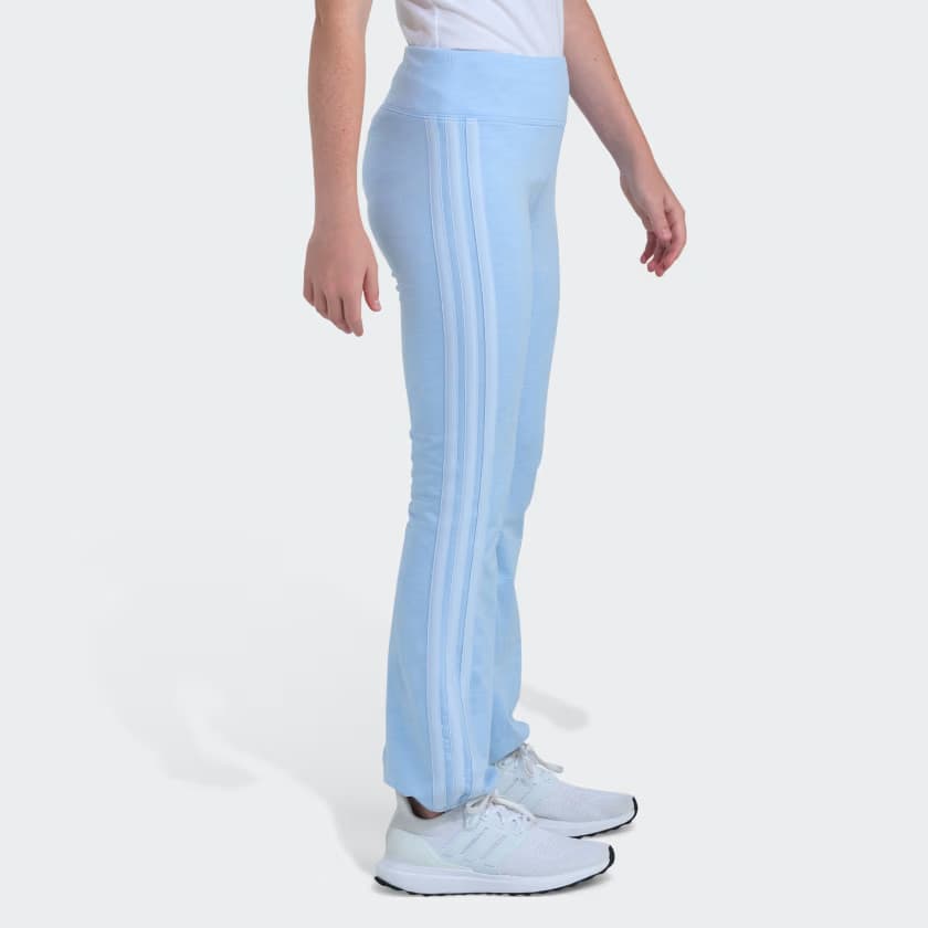 adidas Kids' MELANGE BALLOON PANTS - Crystal Sky - Size L - Image 3