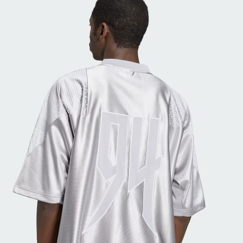 adidas Men's ADILENIUM SEASON 5 EQT JERSEY - Taupe Met. - Size M - Image 5