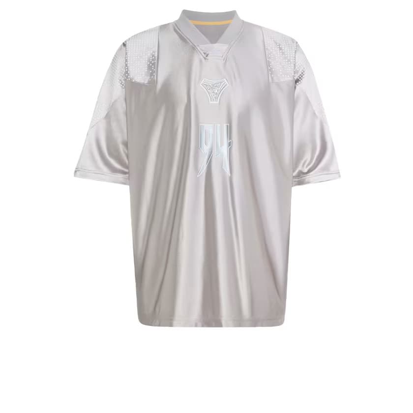 adidas Men's ADILENIUM SEASON 5 EQT JERSEY - Taupe Met. - Size M - Image 6