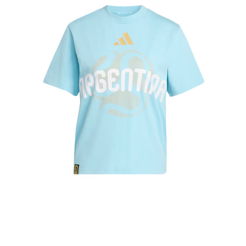 adidas Women's FIFA World Cup 26™ Argentina T-Shirt - Icey Blue - Size XS - Image 6