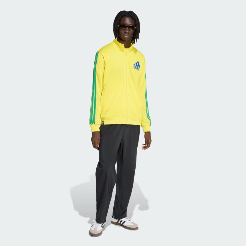 adidas Men's FIFA World Cup 26™ Brazil Track Top - Bright Yellow - Size M - Image 3