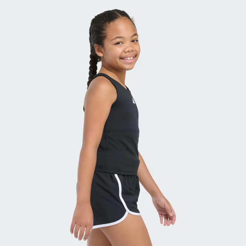 adidas Kids' Climacool Training Tank Top - Black - Size M - Image 5