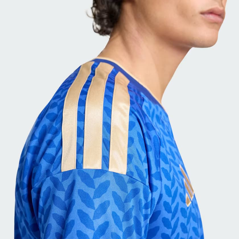 adidas Men's Italy 26 Home Jersey - Bold Blue - Size S - Image 4