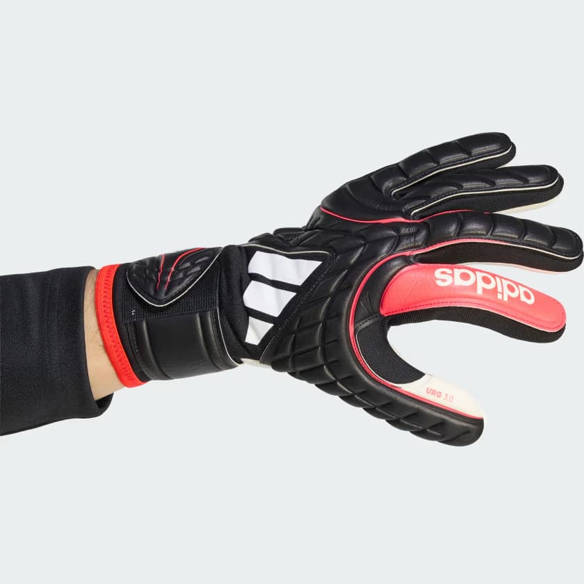 adidas Men's COPA GOALKEEPER GLOVE LEAGUE - Black/Lucid Red/White - Size 7 - Image 5