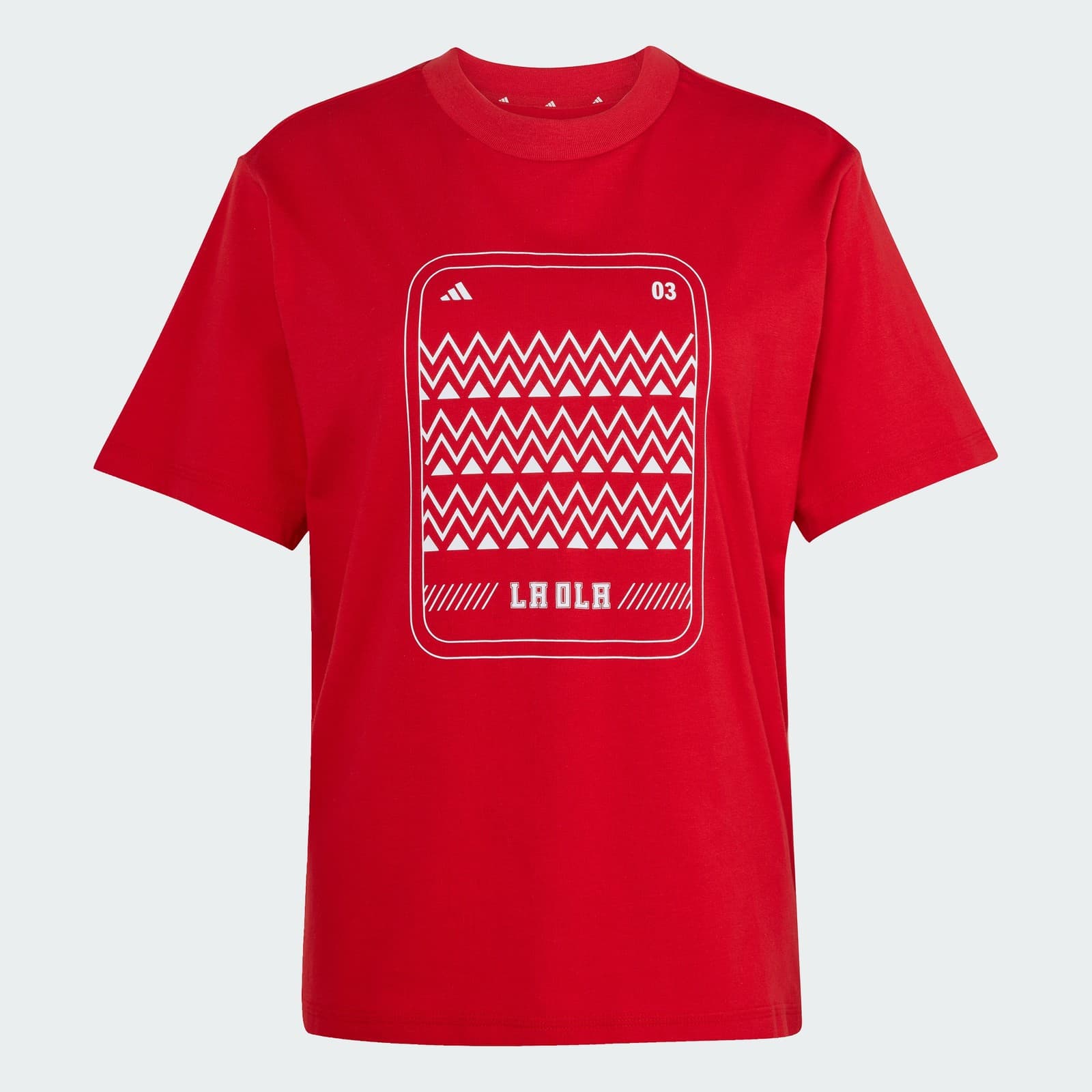 adidas Women's Mexico Home T-Shirt - Better Scarlet - Size L - Image 1