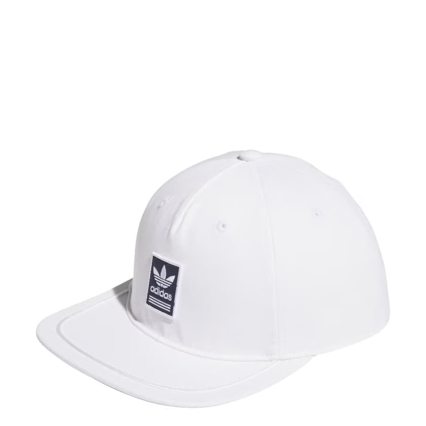 adidas Men's Originals Patch Cap - White - Image 4