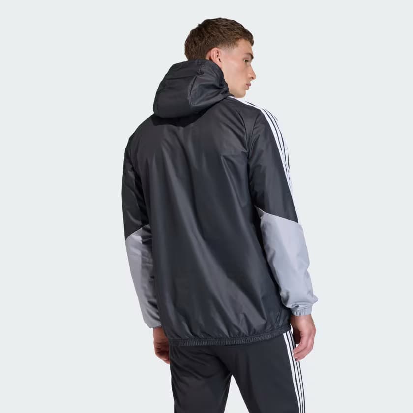 adidas Men's Tiro 26 Competition All Jacket - Black/Light Onix/White - Size M - Image 2