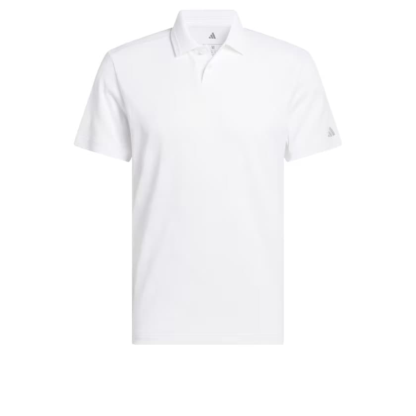 adidas Men's Ultimate365 Tour Nylon Polo Shirt - White - Size L - Image 7