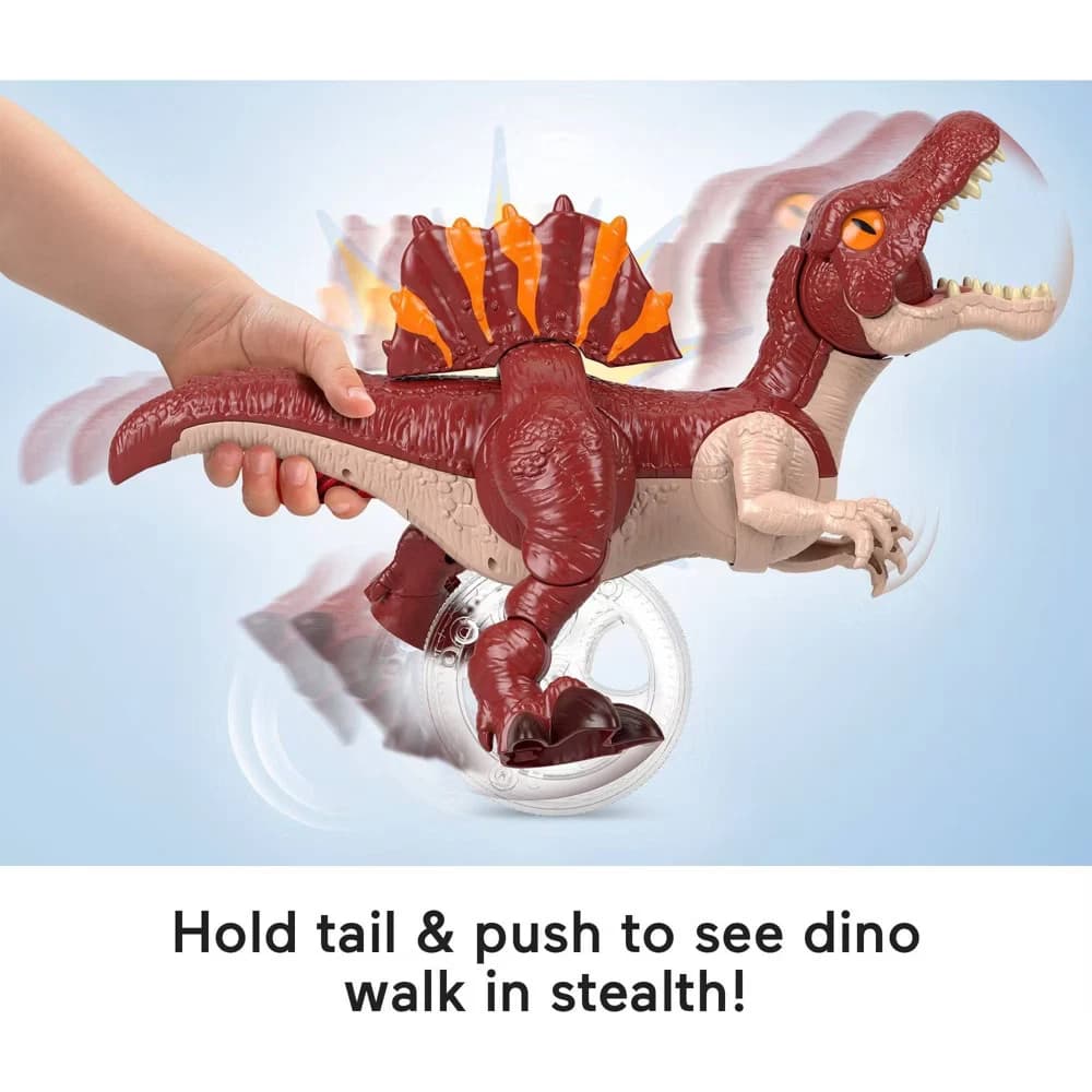 Fisher-Price Imaginext Jurassic World Rebirth Sprinting Spinosaurus Dinosaur - Image 3