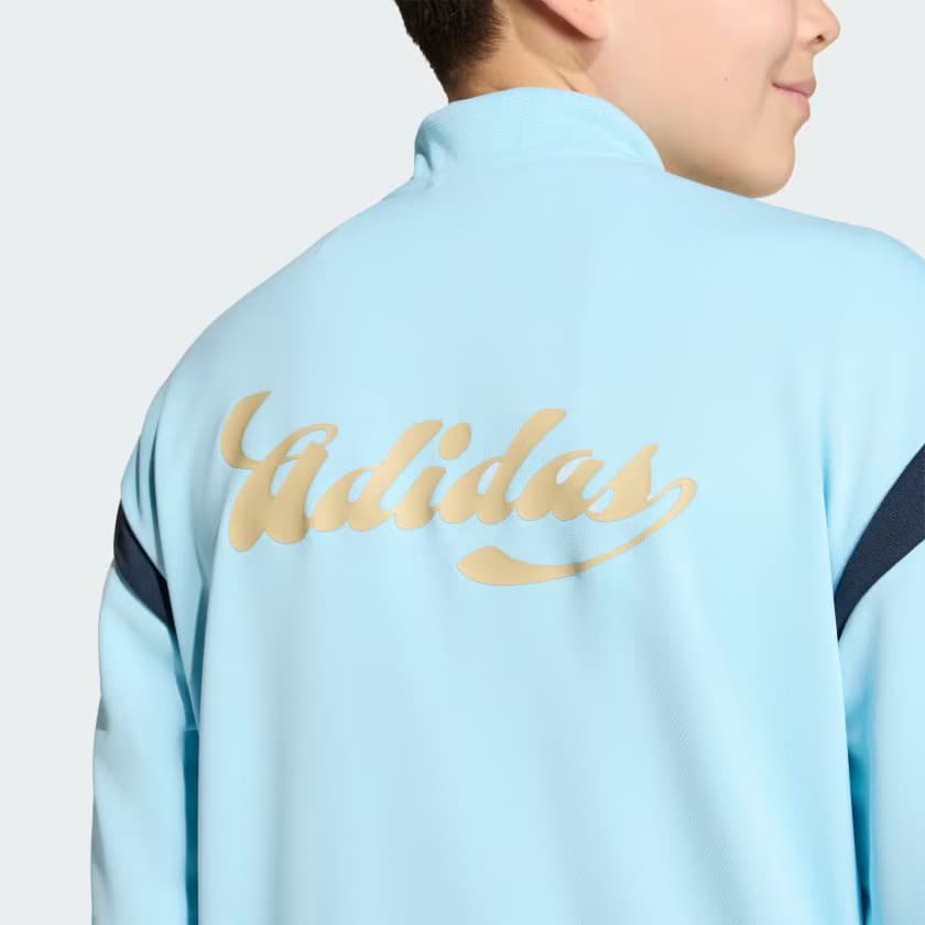 adidas Kids' HOUSE OF TIRO - Ice Blue/White/Hazy Beige/Night Na - Size L - Image 7