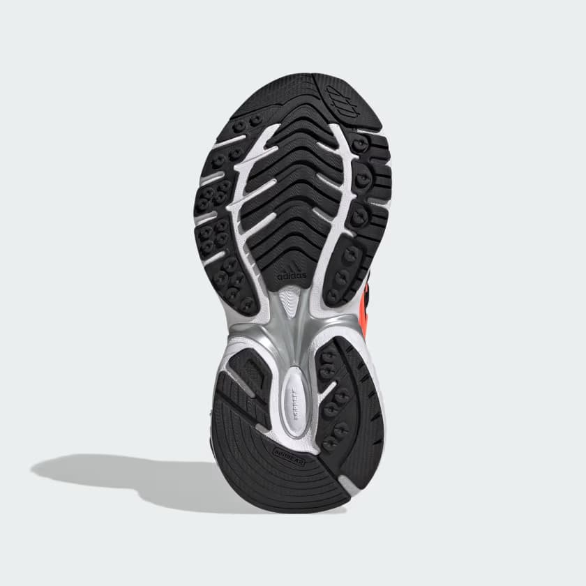 adidas Kids' ADISTAR XLG SHOES - Cloud White/Core Black/Solar Orange - Size 5 - Image 4