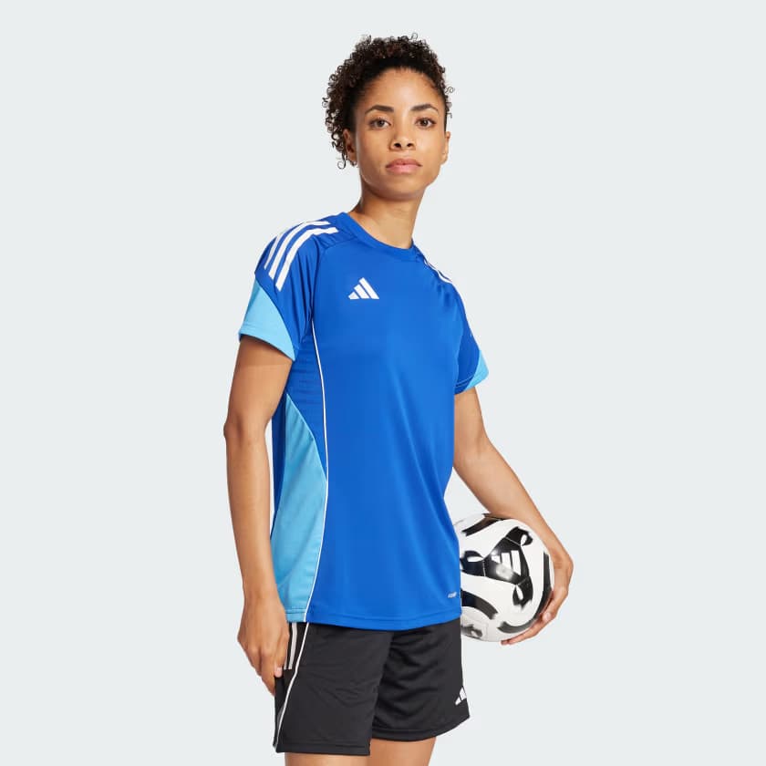 adidas Women's Tiro 25 Competition Jersey - Royal Blue/Blue Burst - Size S - Image 3