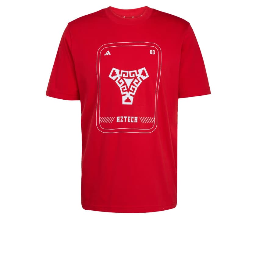 adidas Men's Mexico DNA T-Shirt - Better Scarlet - Size XL - Image 6