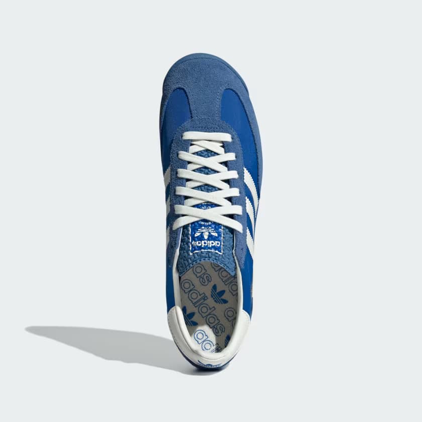 adidas Men's SL 72 RS Shoes - Blue/Core White/Better Scarlet - Size 4 - Image 3