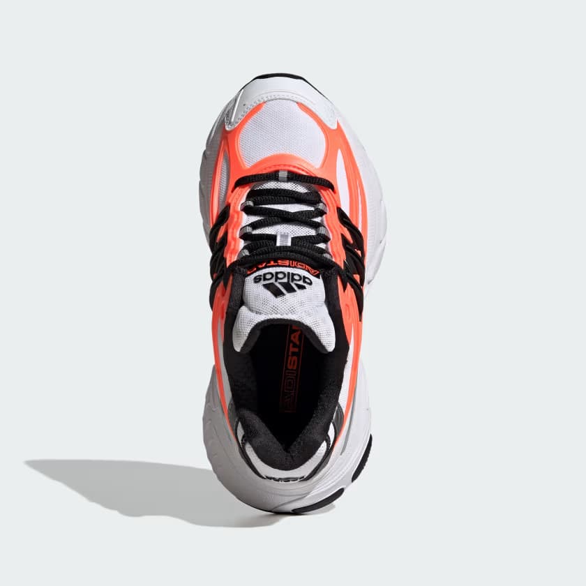 adidas Kids' ADISTAR XLG SHOES - Cloud White/Core Black/Solar Orange - Size 5 - Image 3