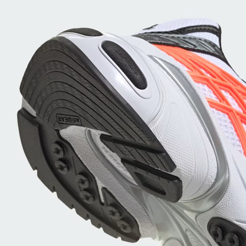 adidas Kids' ADISTAR XLG SHOES - Cloud White/Core Black/Solar Orange - Size 5 - Image 7