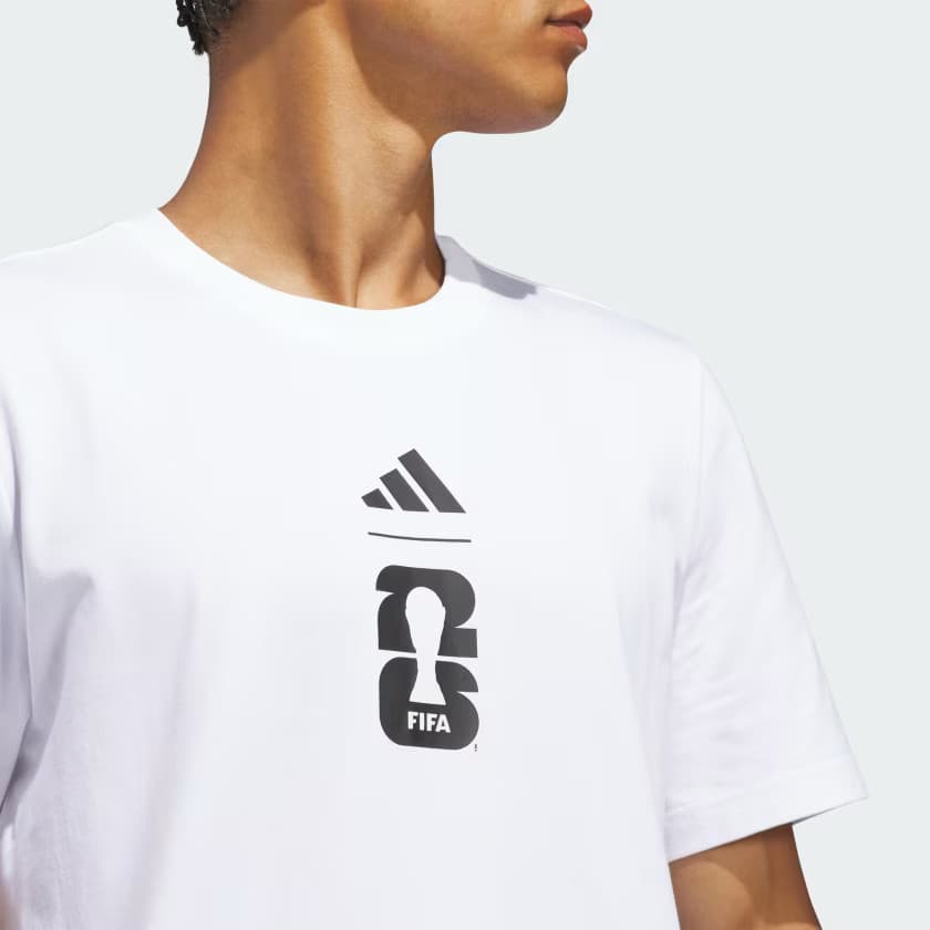 adidas Men's FIFA World Cup 26™ Match Ball Graphic T-Shirt - White - Size 2XL - Image 4