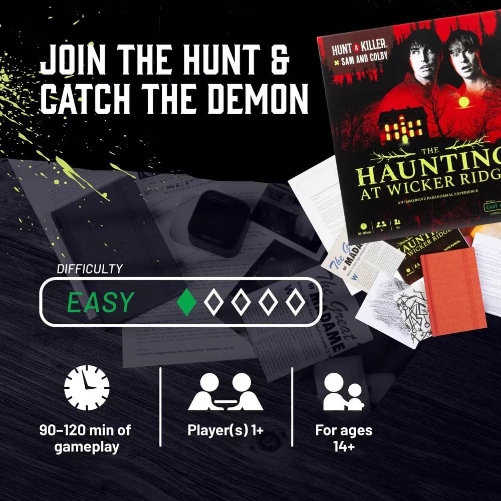 Hunt A Killer x Sam and Colby: The Haunting at Wicker Ridge Board Game - Image 6