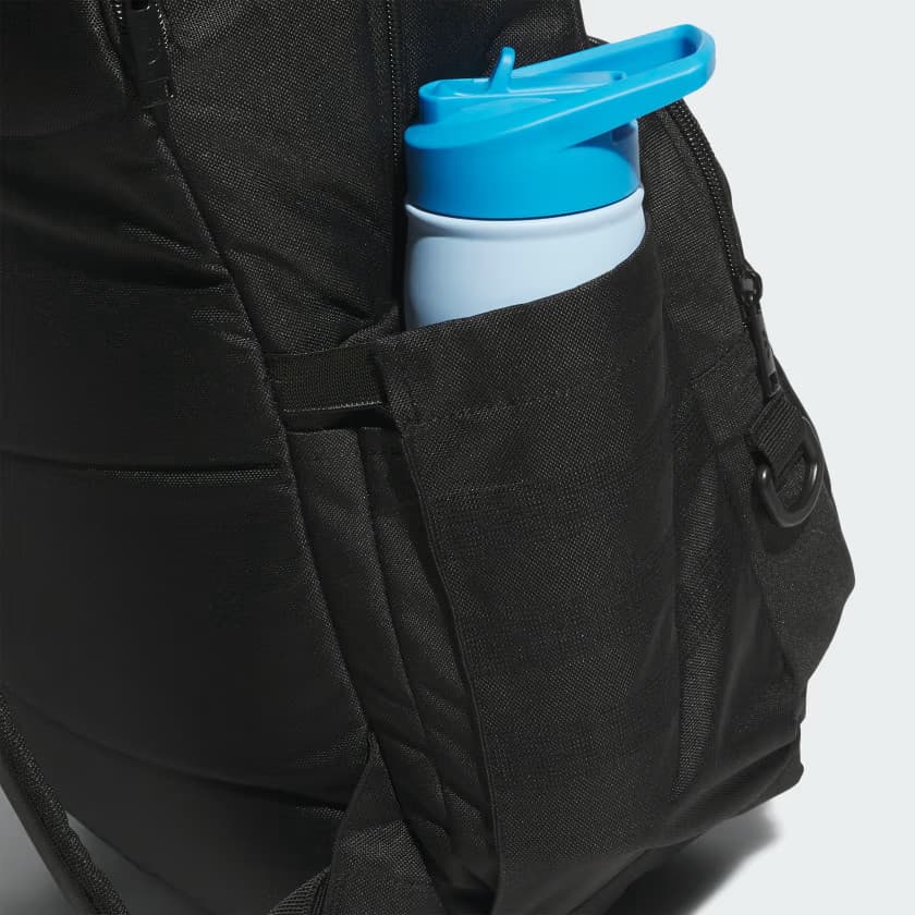 adidas Men's Originals Premise Backpack - Black/White - Size OSFA - Image 4