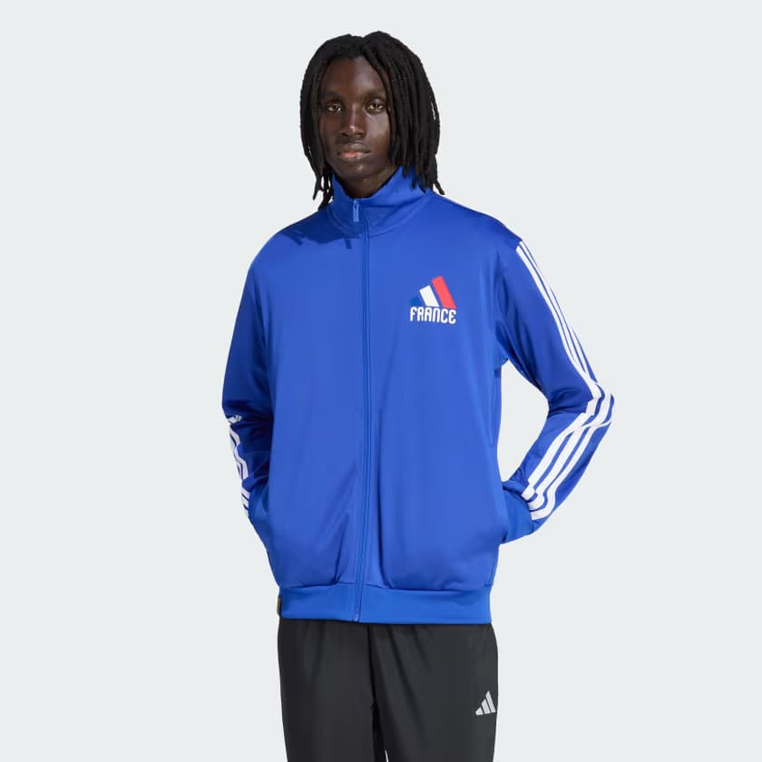 adidas Men's FIFA World Cup 26™ France Track Top - Bold Blue - Size L - Image 2