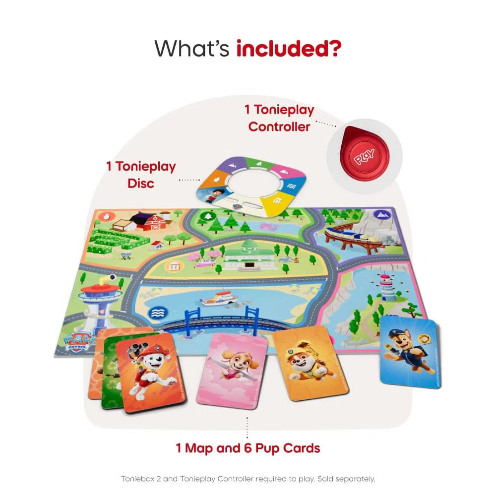tonies Tonieplay Set PAW Patrol: Adventure Bay Rescue Hereos Game: - Image 3