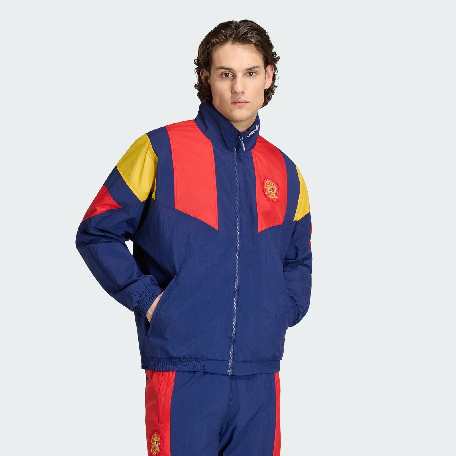 adidas Men's Spain EQT Track Top - Dark Blue - Size 2XL - Image 1