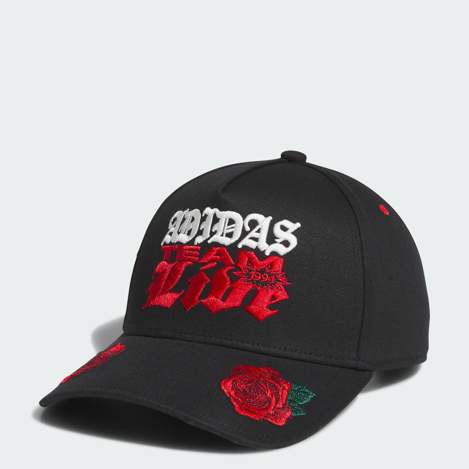 adidas Men's Mens Rose High Crown - Black/Scarlet - Image 1