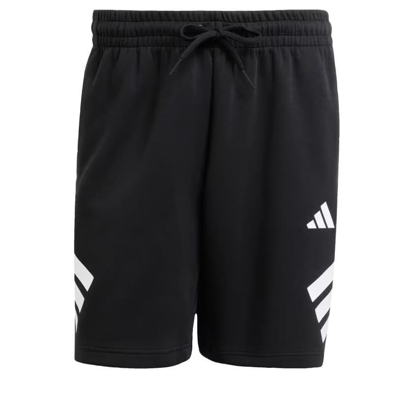 adidas Men's Future Icons 3-Stripes Shorts - Black - Size S - Image 2