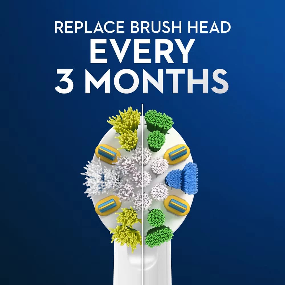 Oral-B FlossAction Electric Toothbrush Replacement Brush Heads - 4ct - Image 6