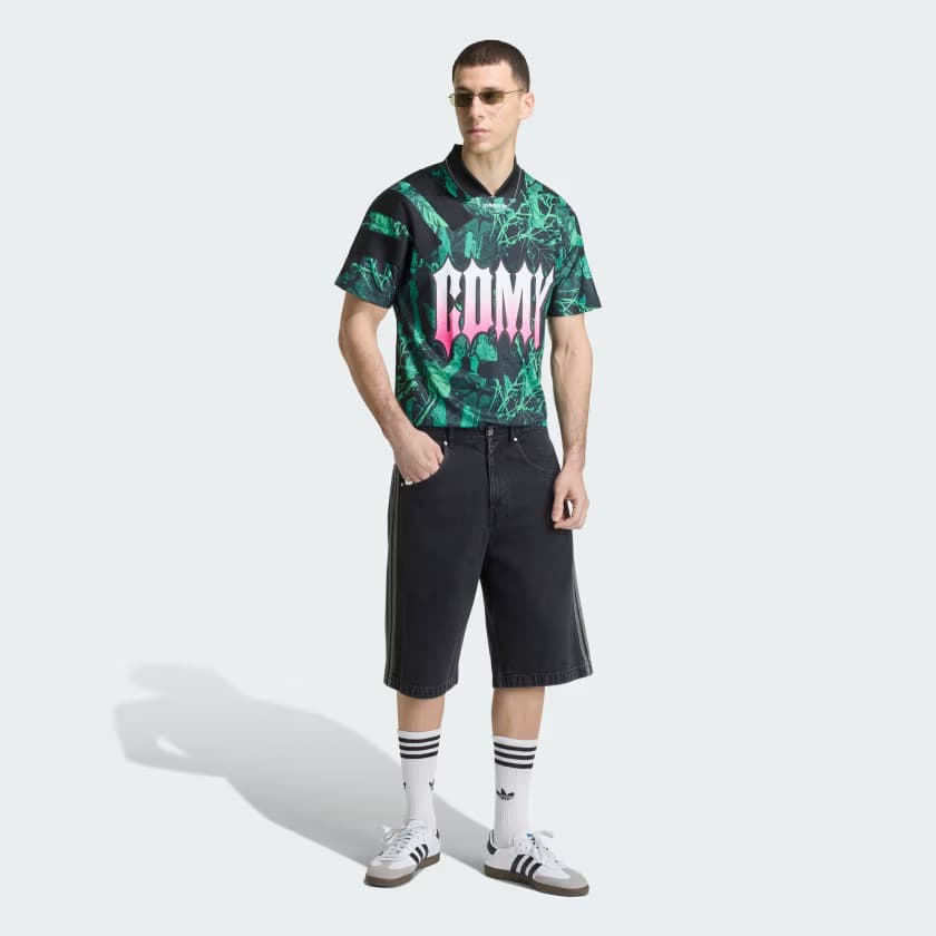 adidas Men's FIFA World Cup 26™ Jersey - Black/Semi Screaming Green - Size S - Image 3