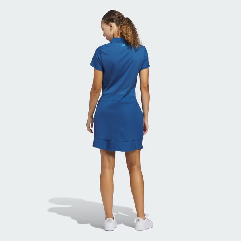 adidas Women's Ultimate365 Solid Dress - Dusky Petrol - Size L - Image 2
