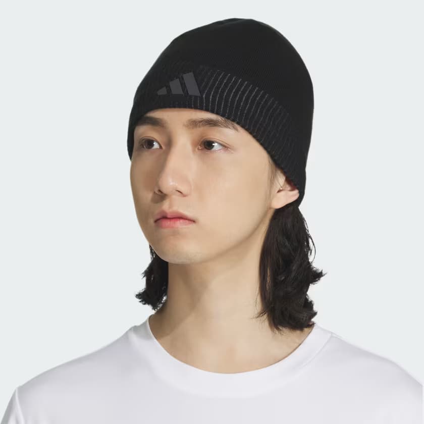 adidas Men's Creator Beanie - Black/Carbon/Onix - Image 4