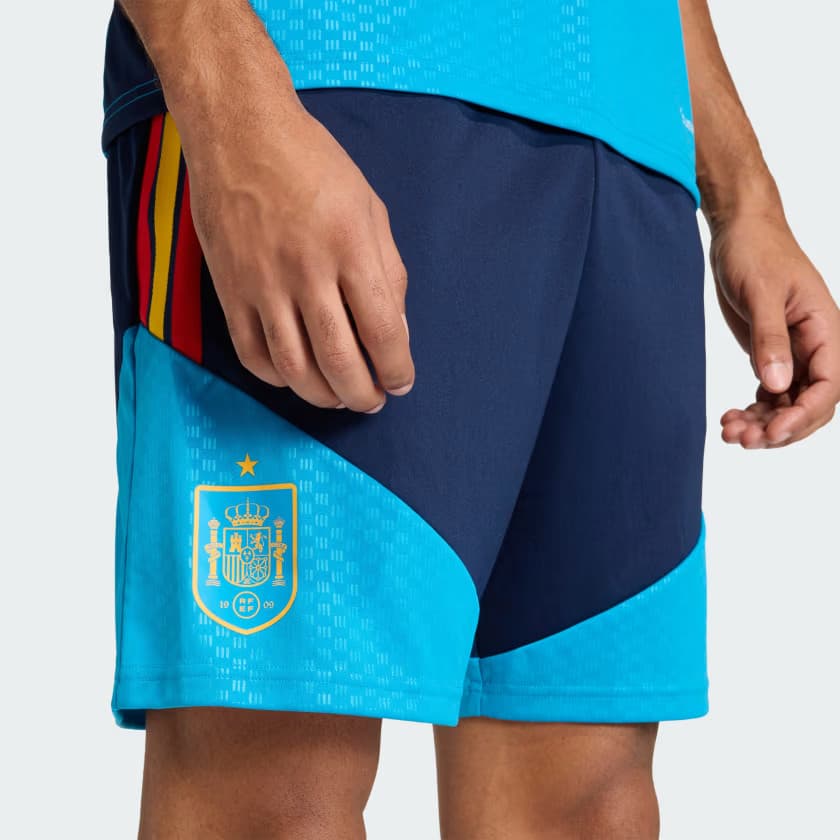 adidas Men's Spain 26 Tiro Training Shorts - Size S - Image 4