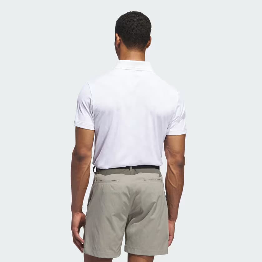 adidas Men's Ultimate365 Tour Nylon Polo Shirt - White - Size L - Image 2