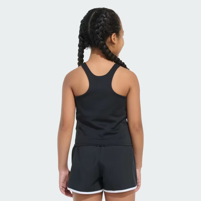 adidas Kids' Climacool Training Tank Top - Black - Size M - Image 2