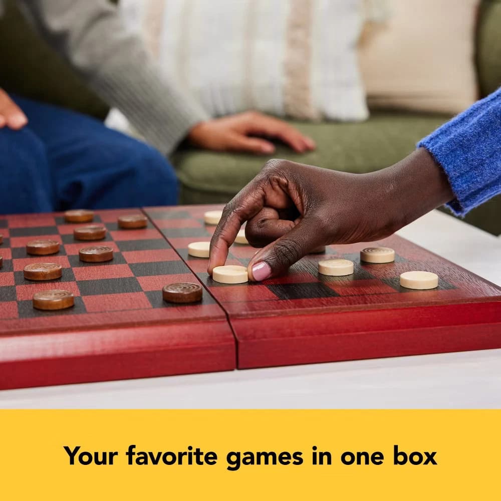 Game Gallery Chess & Checkers Set Style May Vary - Image 3