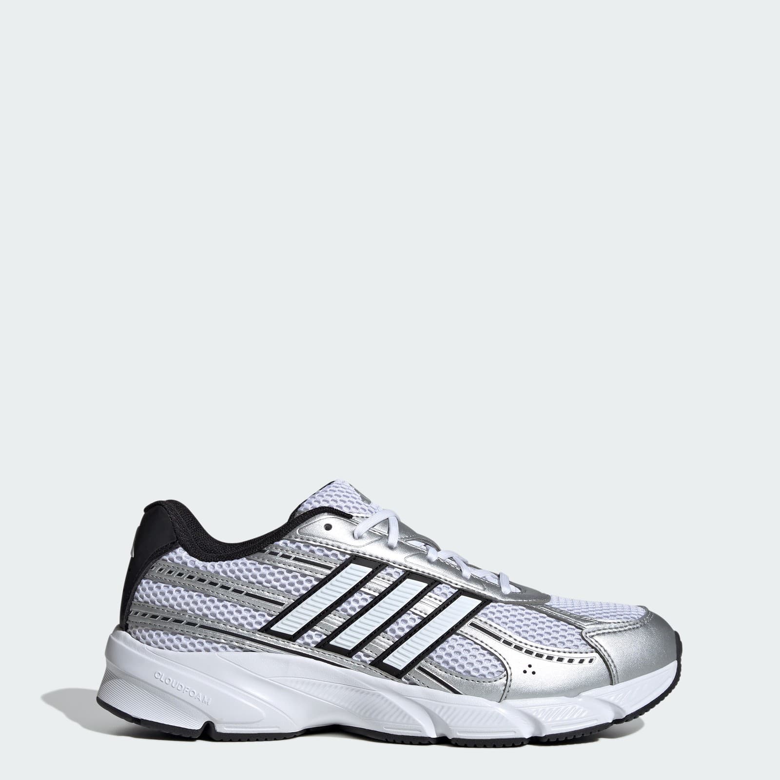 adidas Men's TECHNOCHAOS 2000 Shoes - Cloud White/Core Black - Size 10 - Image 1