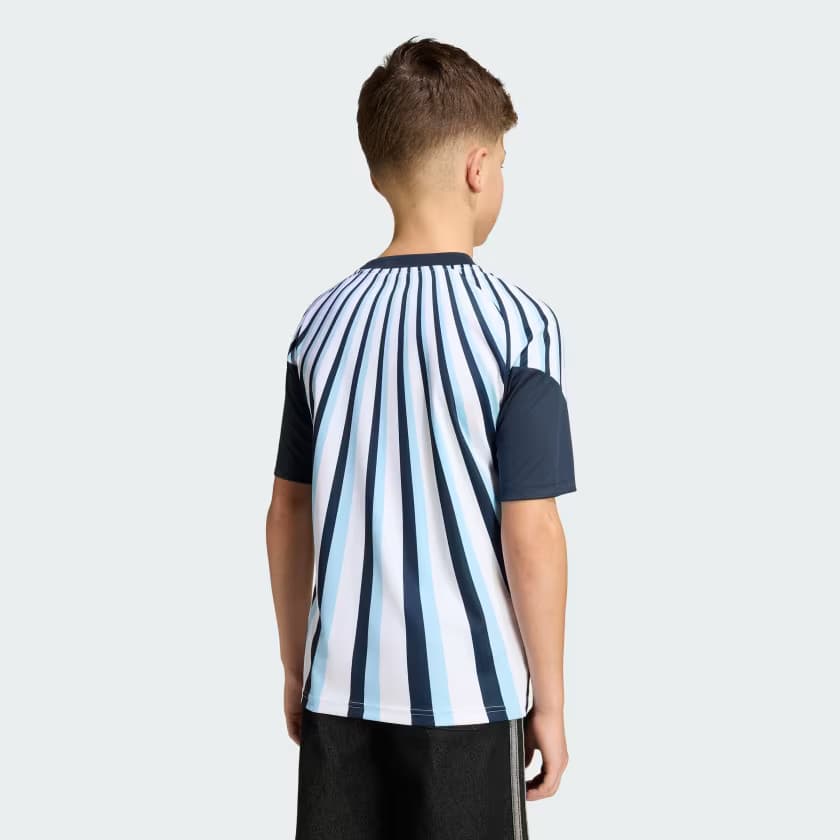 adidas Kids' Argentina 26 Home Kids Pre Match Jersey - White - Size M - Image 4