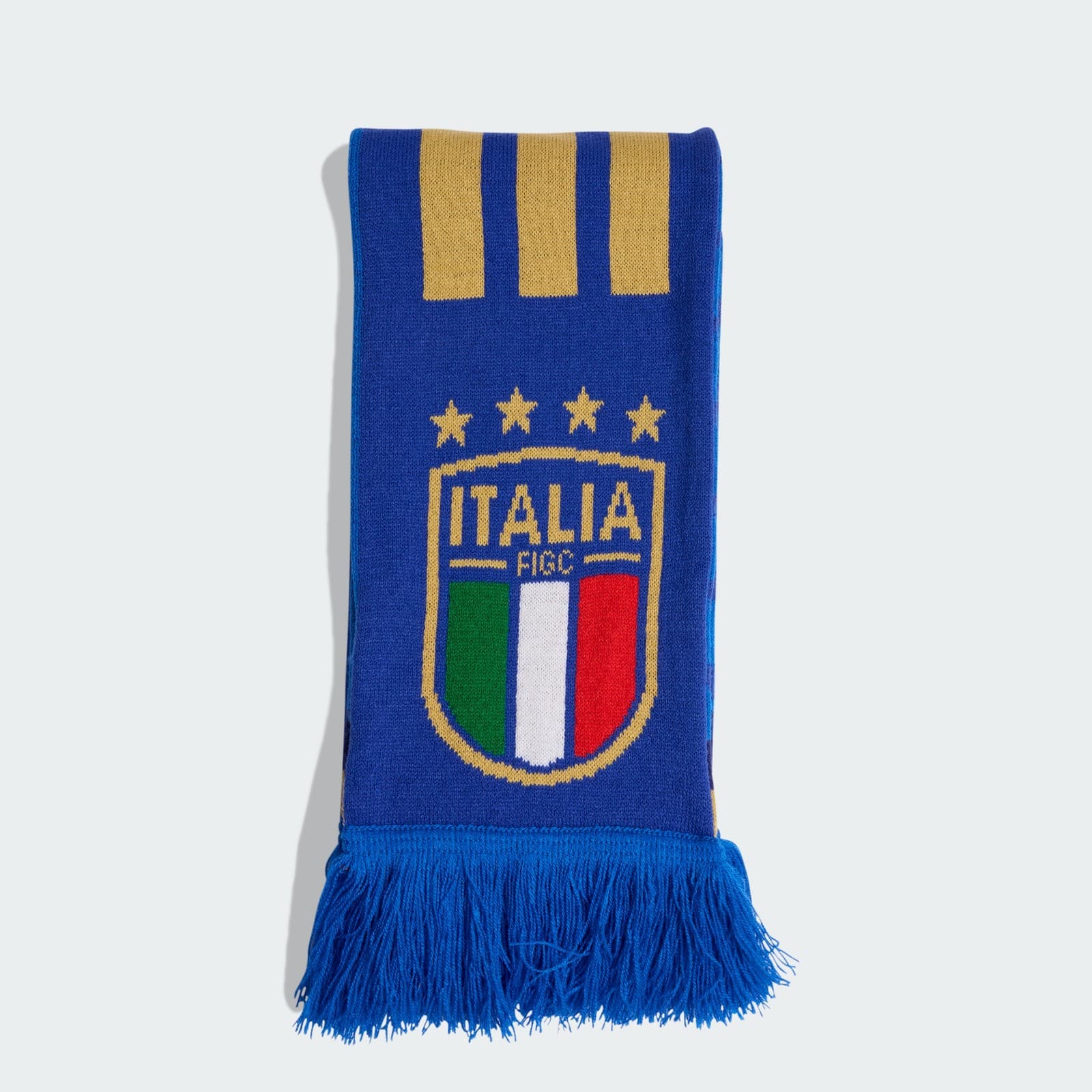 adidas Men's Italy 26 Scarf - Bold Blue/Hazy Beige - Image 1