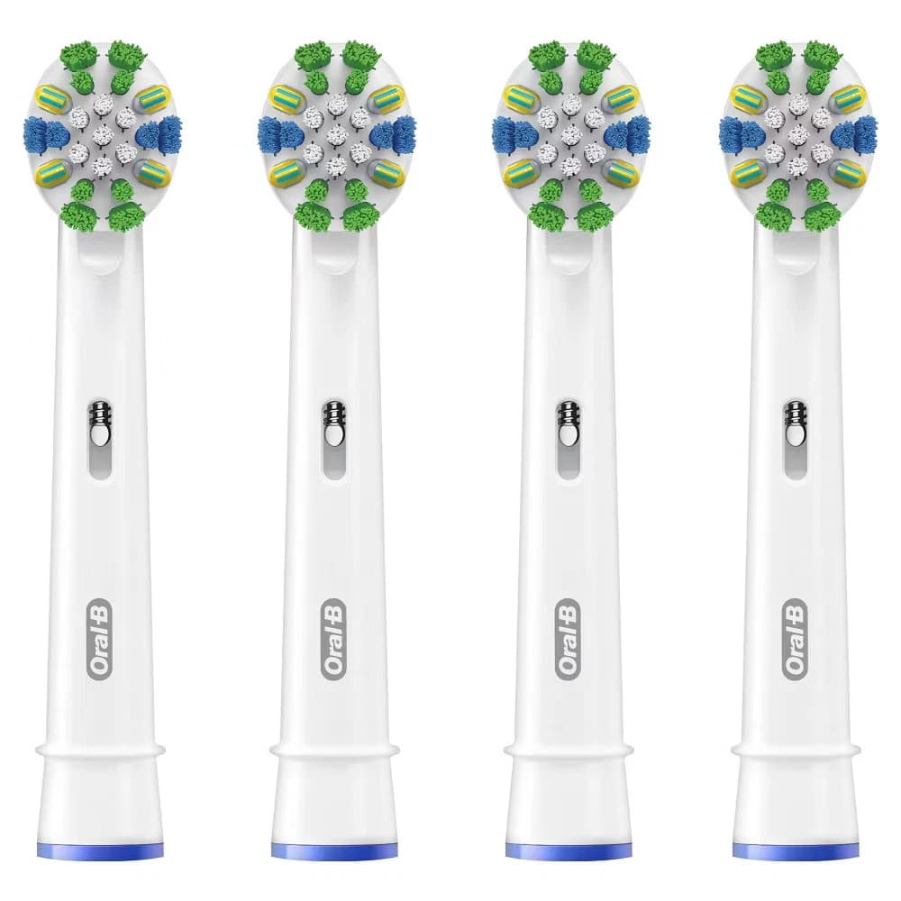 Oral-B FlossAction Electric Toothbrush Replacement Brush Heads - 4ct - Image 2