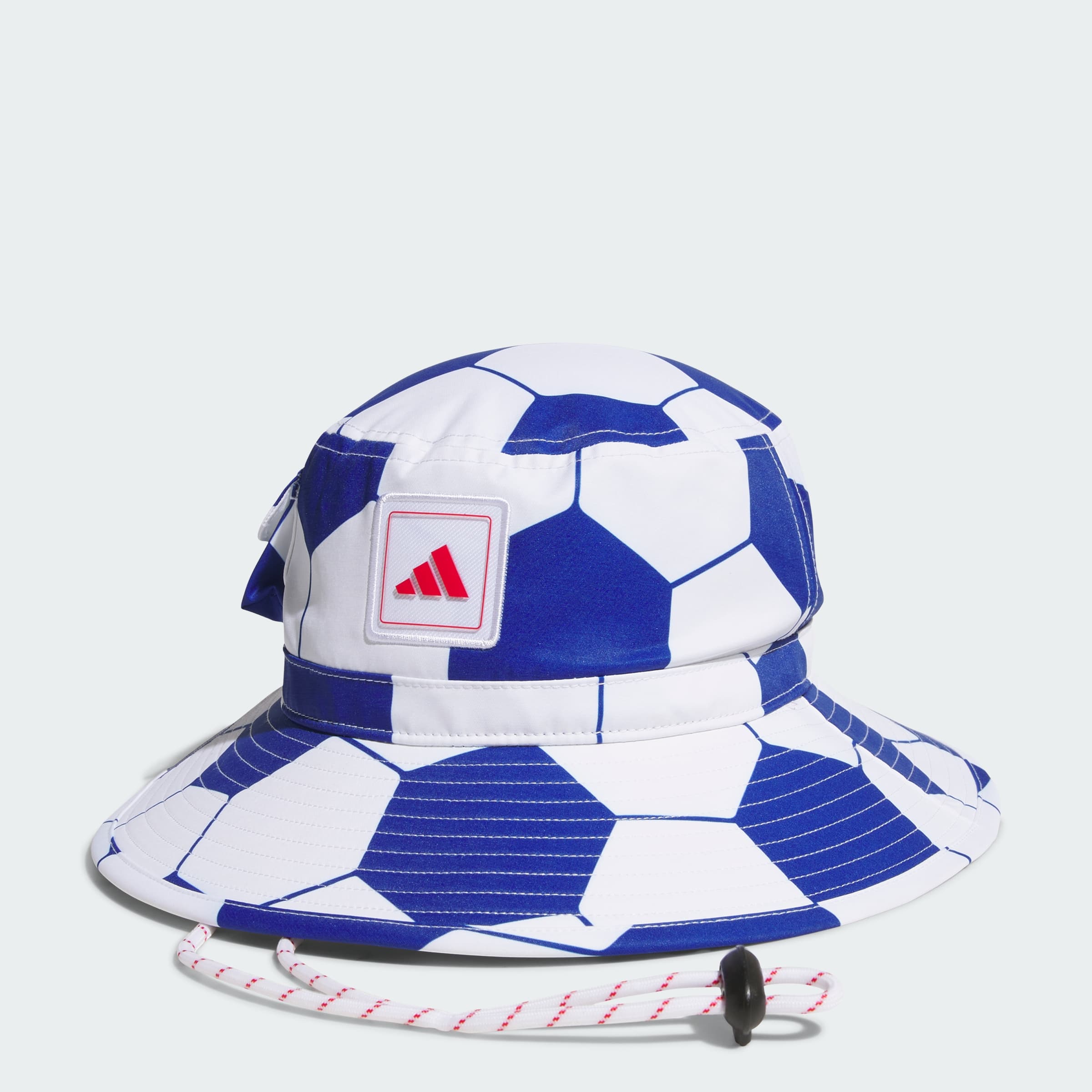 adidas Men's Unisex Soccer Ball Boonie - Royal Blue/White/Scarlet - Image 1