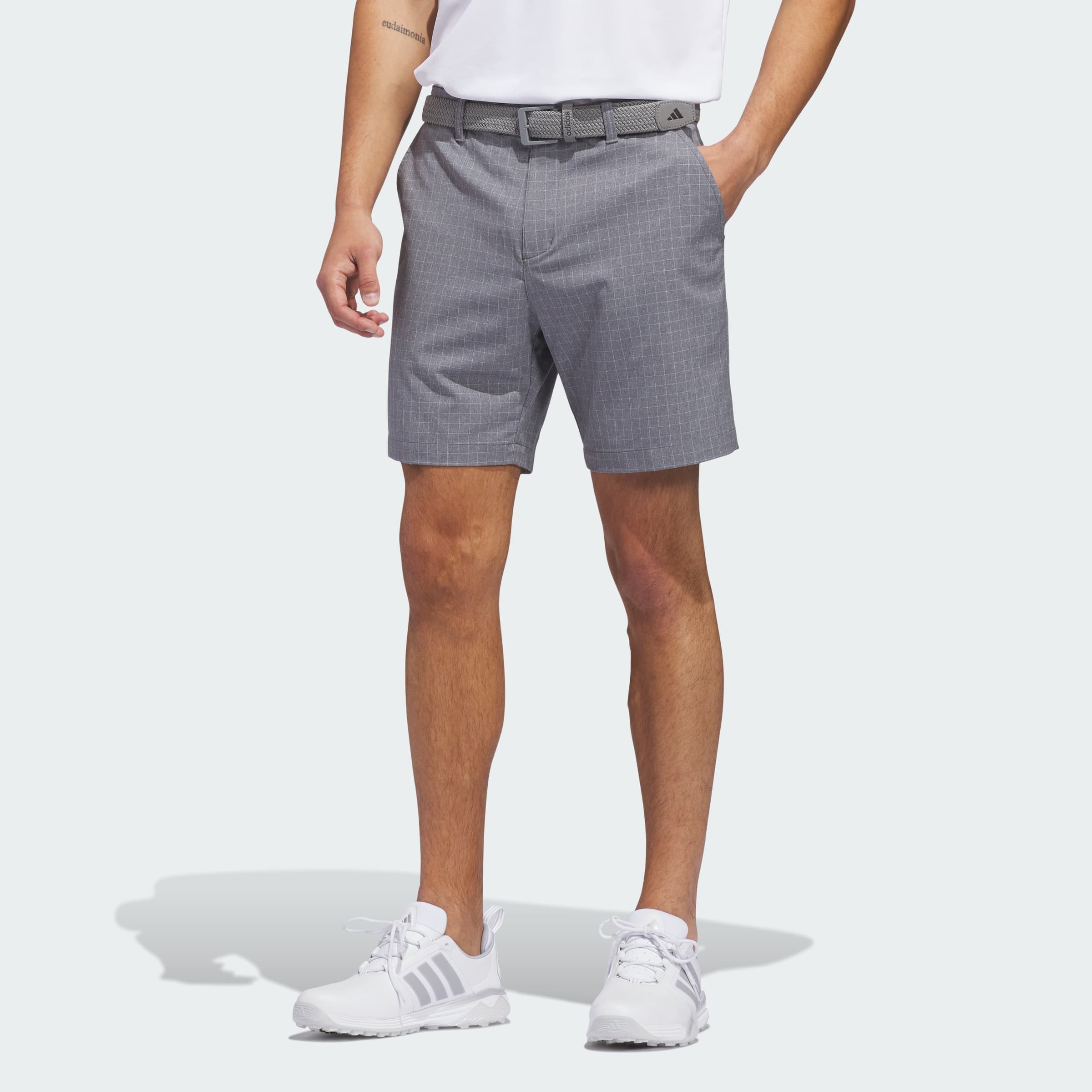 adidas Men's Ultimate365 7-Inch Set Shorts - Grey Five - Size 35 - Image 1