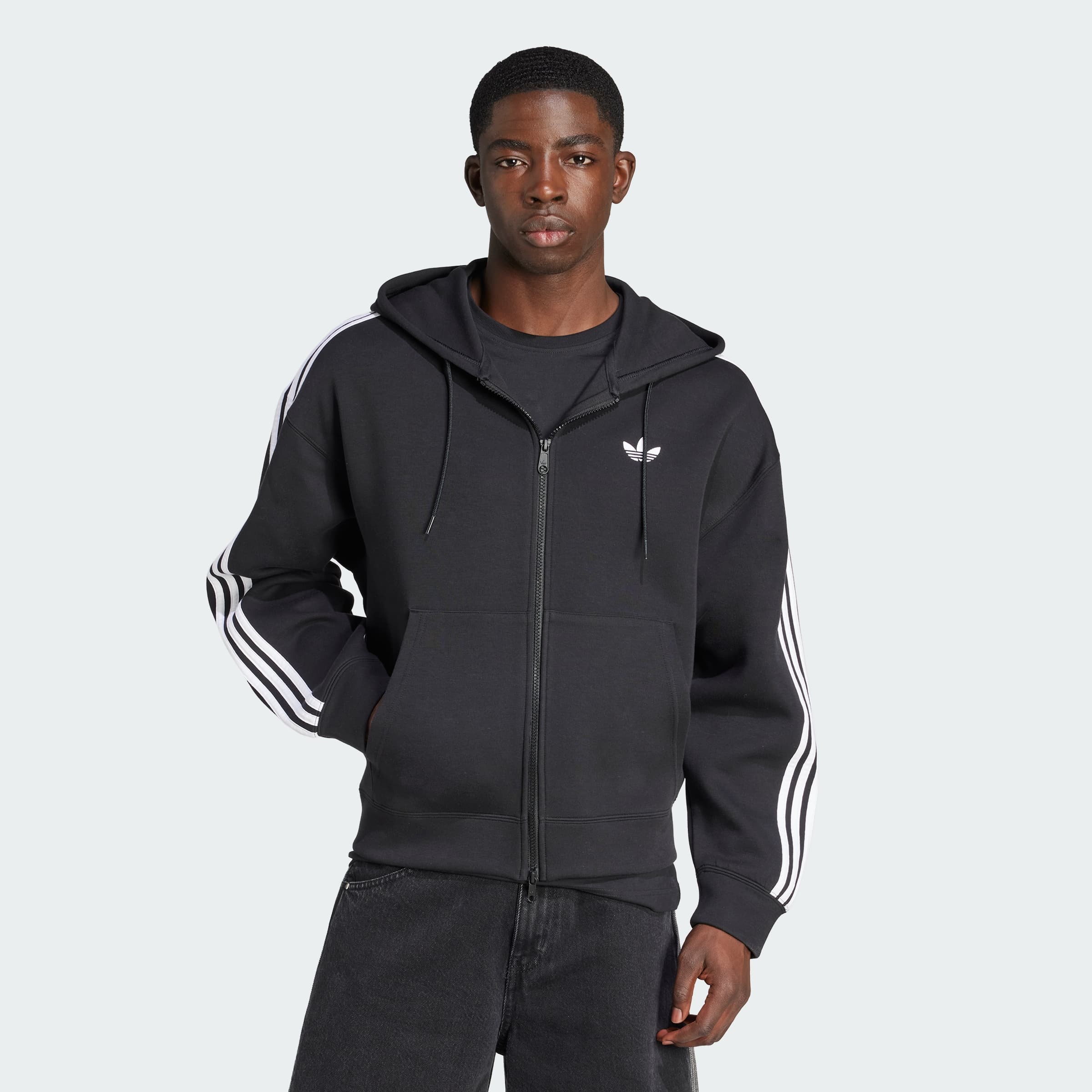 adidas Men's Adicolor Spacer Oversized Hoodie - Size XS - Image 1