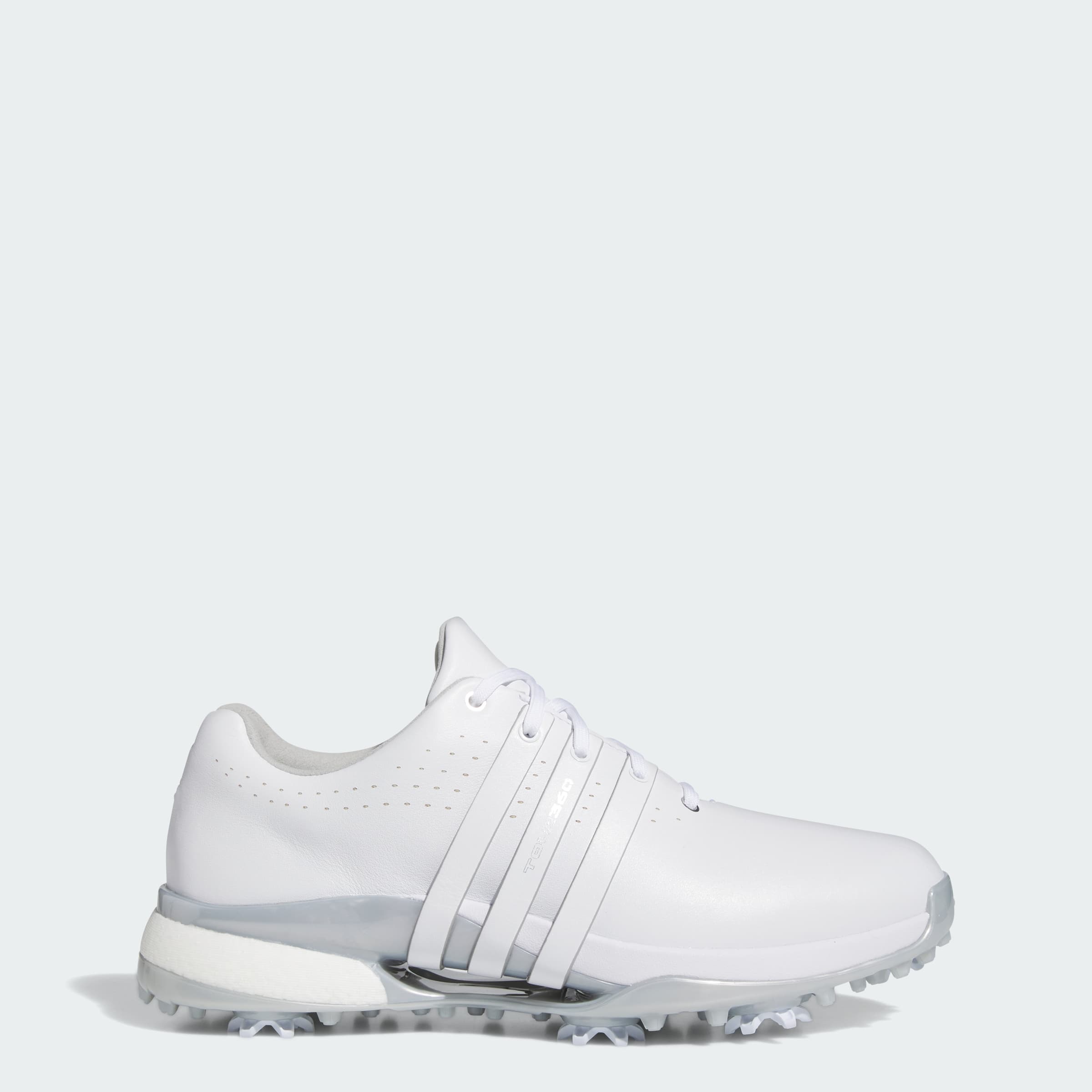 adidas Women's Tour360 24 Golf Shoes - Cloud White/Silver Metal - Size 9.5 - Image 1