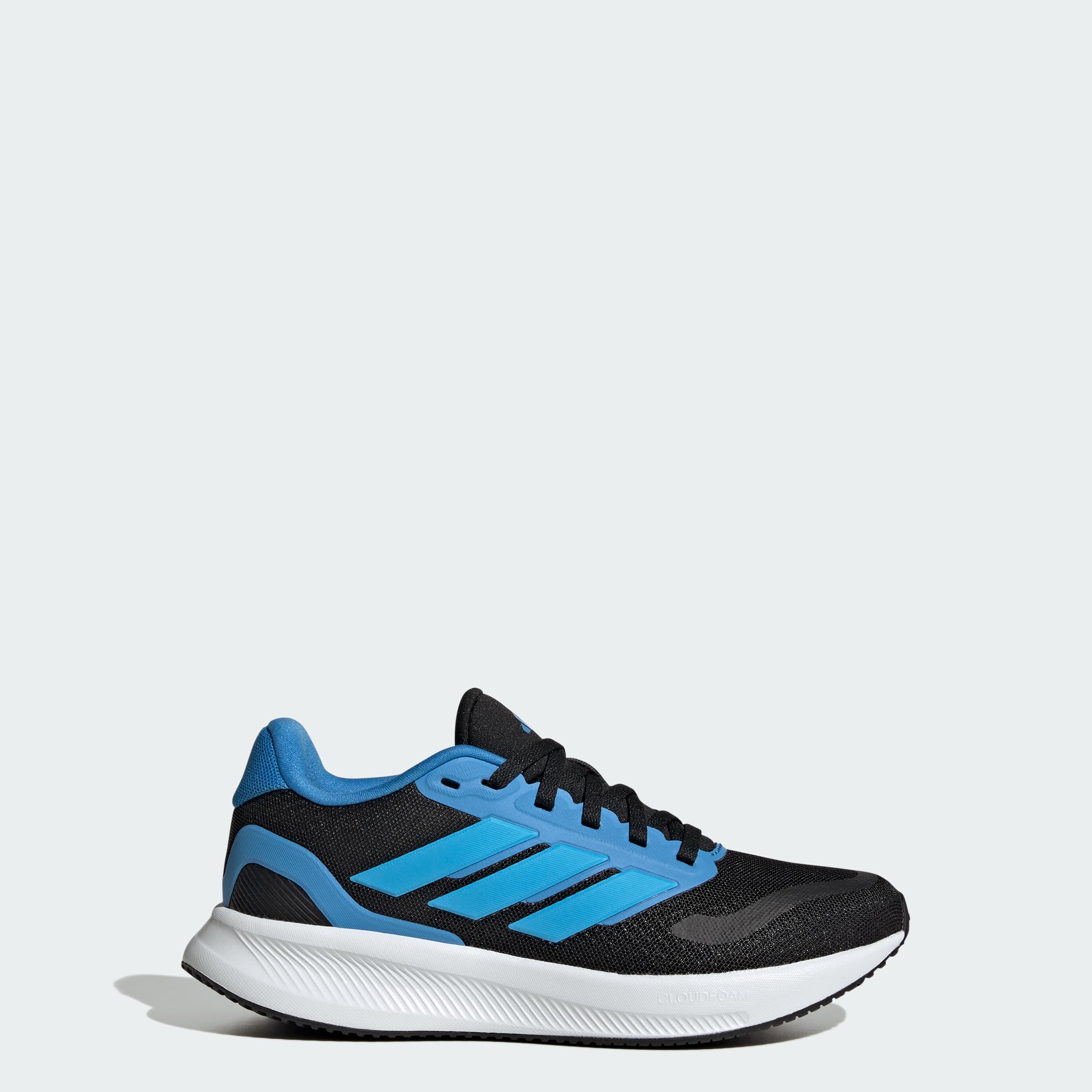 adidas Kids' Runfalcon 5 Shoes - Core Black/Lucid Aquamarine/Lucid Ra - Size 5 - Image 1
